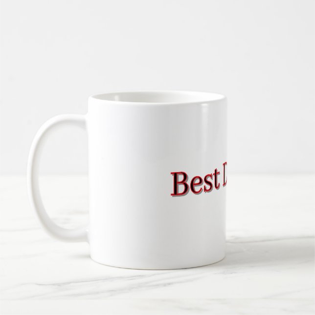 Bästa pappa någonsin-mugg – Perfekt gåva till papp Kaffemugg (Vänster)