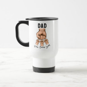 Bästa pappa någonsin-mugg – Personlig fadersdag Resemugg