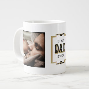 Bästa Pappa någonsin-multifoto Jumbo Mugg
