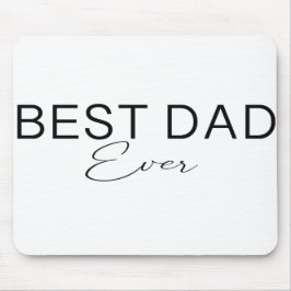 bästa pappa någonsin musmatta