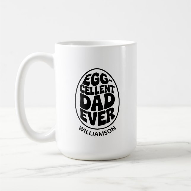 Bästa Pappa någonsin-nuny Fars dag-gåva till pappa Kaffemugg (Vänster)