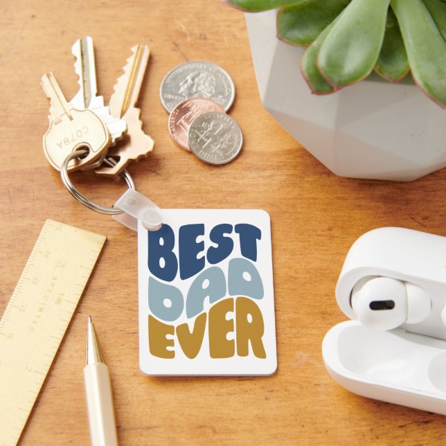 Bästa pappa någonsin nyckelring (Skrivbord)