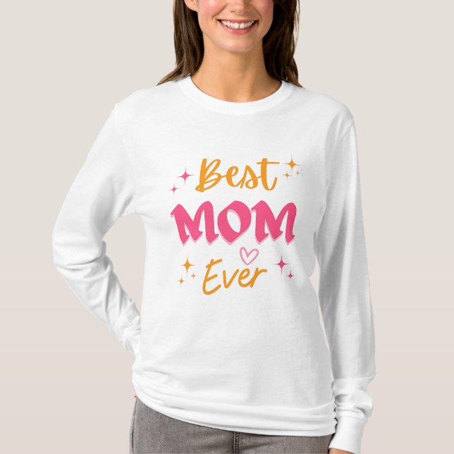 Bästa Pappa någonsin och bästa Mamma någonsin T Shirt (Framsida)