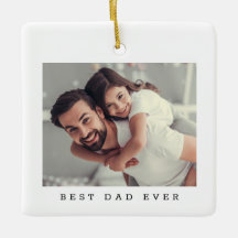 Bästa pappa någonsin på båda sidor Foto Enkel