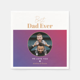 Bästa pappa någonsin pappersservett