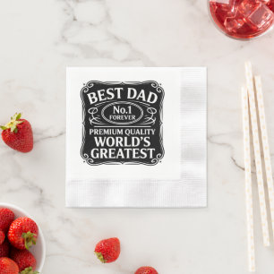 Bästa Pappa någonsin Pappersservett