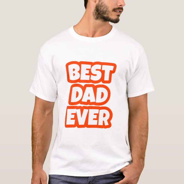 Bästa Pappa någonsin: Pappor Respect Apparel T Shirt (Framsida)