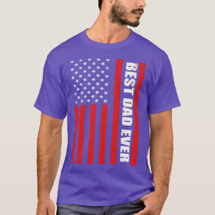 Bästa Pappa någonsin Patriotic T Shirt