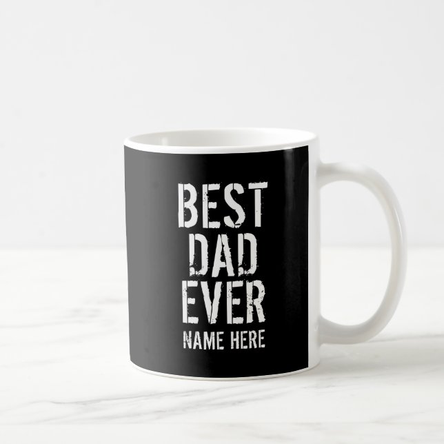 BÄSTA PAPPA NÅGONSIN PERSONALISERA  KAFFEMUGG (Höger)