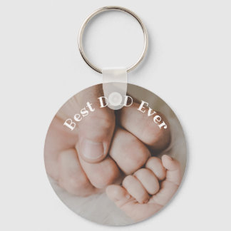 Bästa Pappa någonsin Personlig fars dag-gåva Nyckelring