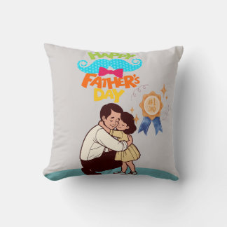 Bästa Pappa någonsin - Personlig Fars dag Pillow Kudde