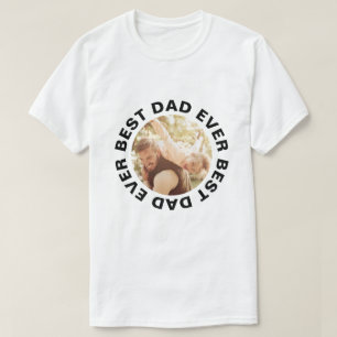 Bästa Pappa någonsin Personlig Fars dag T Shirt