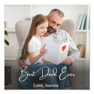 Bästa pappa någonsin Personlig foto