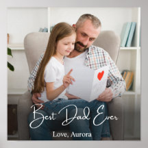 Bästa pappa någonsin Personlig foto