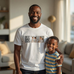 Bästa pappa någonsin Personlig foto-T-shirt Anpa T Shirt