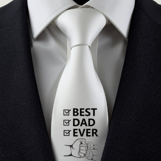 Bästa pappa någonsin Personlig slips