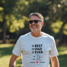 Bästa pappa någonsin Personlig T-Shirt