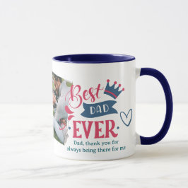 Bästa pappa någonsin Personlig trendig design Mugg