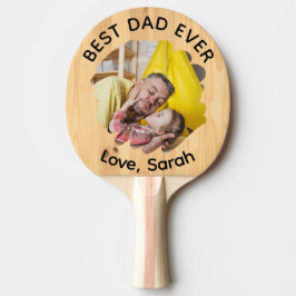 Bästa Pappa någonsin-Personligen Foto Fars dag Pingisracket
