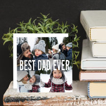 Bästa Pappa någonsin Photo Collage Fars dag