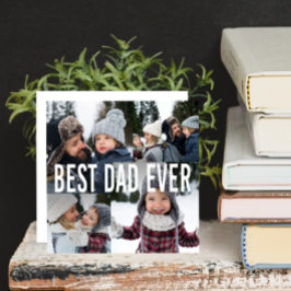 Bästa Pappa någonsin Photo Collage Fars dag Julkort