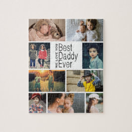 Bästa pappa någonsin Photo Collage Pussel