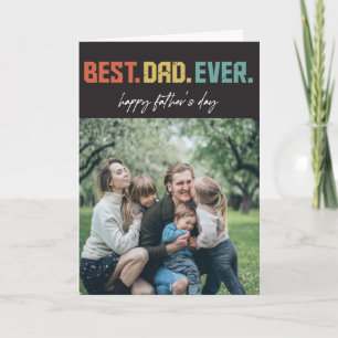 Bästa Pappa någonsin Photo Fars dag Kort