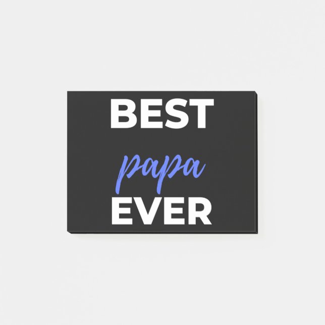 Bästa Pappa någonsin Post-it Block (Framsida)