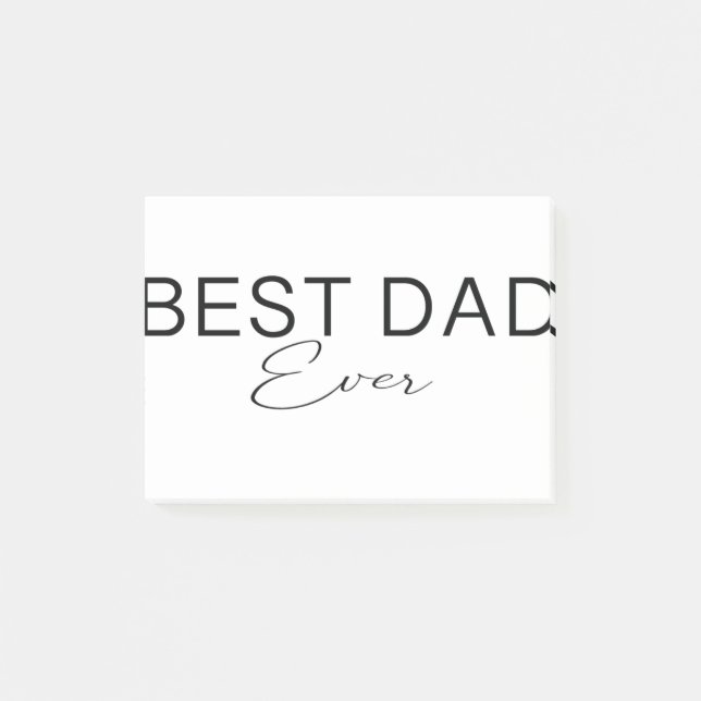 bästa pappa någonsin post-it block (Framsida)