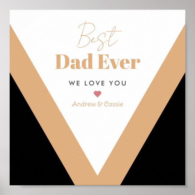 Bästa pappa någonsin poster (Framsidan)