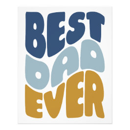 Bästa pappa någonsin poster