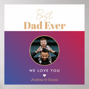 Bästa pappa någonsin poster