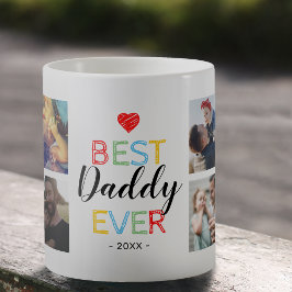 Bästa Pappa Någonsin Present Foto Kaffemugg
