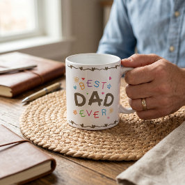 Bästa pappa någonsin present till pappa fars dag kaffemugg