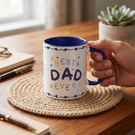 Bästa pappa någonsin present till pappa fars dag mugg