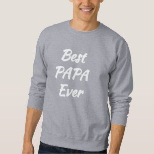 Bästa Pappa Någonsin - Presentidé: Lång Ärmad Tröja