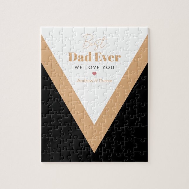 Bästa pappa någonsin pussel (Vertikal)