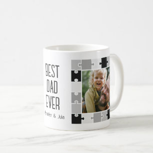 Bästa Pappa någonsin Puzzle Photos Ram Kaffemugg
