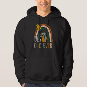 Bästa Pappa någonsin Rainbow Fars dag från frun Da Hoodie