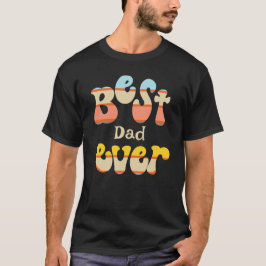 Bästa Pappa någonsin Retro T Shirt