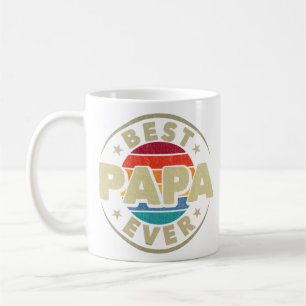 Bästa Pappa någonsin Retro Vintage Pappa Fars dag Kaffemugg
