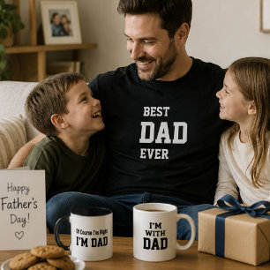 Bästa pappa någonsin Rolig fadersdagspresent T-shi T Shirt