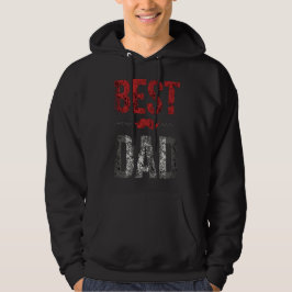 Bästa pappa någonsin Roligt | Fars dagsskämt Hoodie
