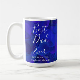 Bästa Pappa någonsin, Royal Blue Unique Fars dag Kaffemugg