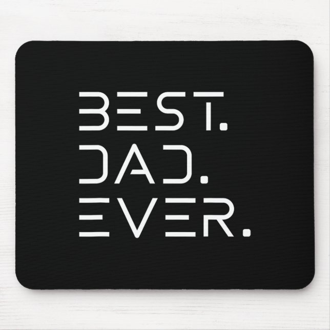 Bästa Pappa någonsin Shirt Modern Developer Progra Musmatta (Framsidan)