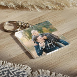 Bästa Pappa någonsin skript Fars dag Photo Keepsak<br><div class="desc">Gratulera till att pappa vacklar kärlek och omhuldade stunder med vår bästa Pappa någonsin med Fars dag fotoKeepsakekedja i. Den här nyckelkedjan för personlig fungerar som en perfekt för Fars dag, födelsedagar eller tillfälle för att hedra speciella far i ditt liv. Designad med enkelhet och elegans har den här nyckelkedjan...</div>