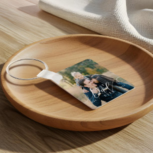 Bästa Pappa någonsin skript Fars dag Photo Keepsak Nyckelring
