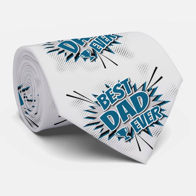 Bästa Pappa någonsin Slips (Rullad)