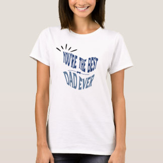 Bästa pappa någonsin speciella fars dag t shirt