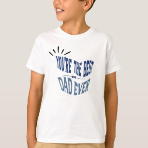 Bästa pappa någonsin speciella fars dag t shirt